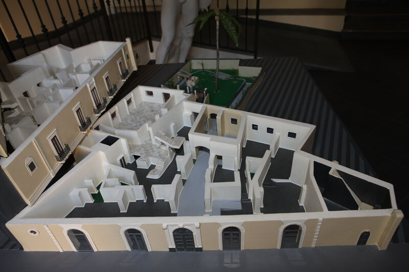 Museo tattile con sculture tridimensionali