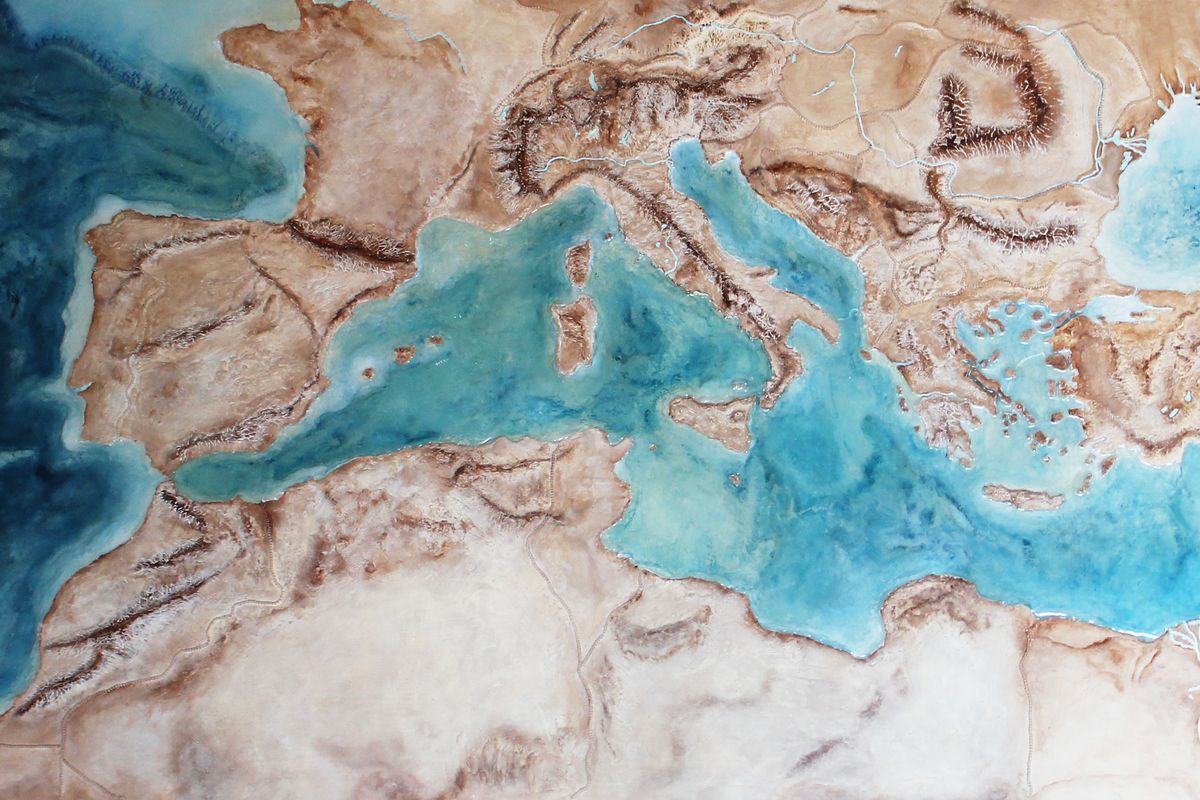 Esposizione nel museo tattile